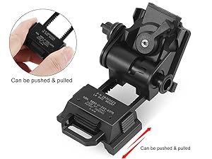 タクティカルナイトビジョン ゴーグルマウント L4G24 PVS15 18 ヘルメットマウント アクセサリー 2