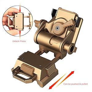 36Lb ナイトビジョン ガグル 戦術ヘルメット マウント L4G24 NVG メタル 2