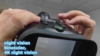 Mini 90 4K ナイトビジョン双眼鏡、コンパス付き
