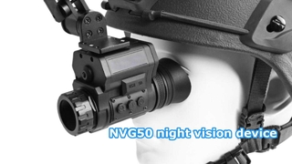 NVG50 ヘッドセット暗視装置 2K 解像度、電子コンパス付き