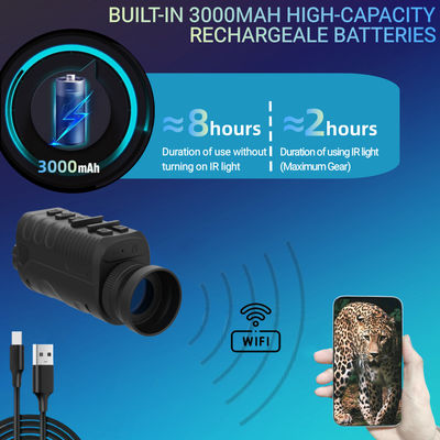 4k ナイトビジョン 双眼鏡 ヘルメット 双赤外線 850NM 940NM 切り替える 3W