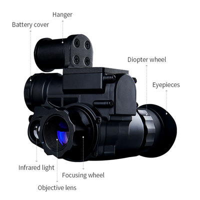 高性能NVG10 ヘルメット 昼夜記録 射線赤外線 夜視 狩猟範囲