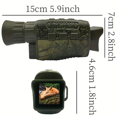 5×8 IRビジョン オプティクス ナイトビジョン 遠鏡 赤外線単眼熱 16GB カード