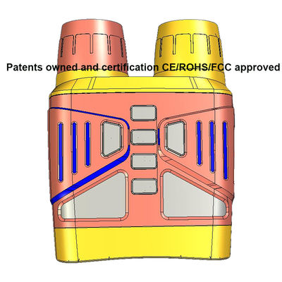 ライト赤外線 ナイトビジョン ガグラス 探検用双眼鏡 顧客ロゴと色 6.0V