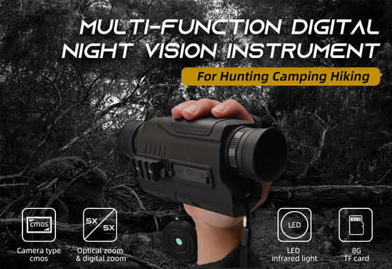 オプティカル機器 軍用 夜視 モノキュラー装置 赤外線技術 5x