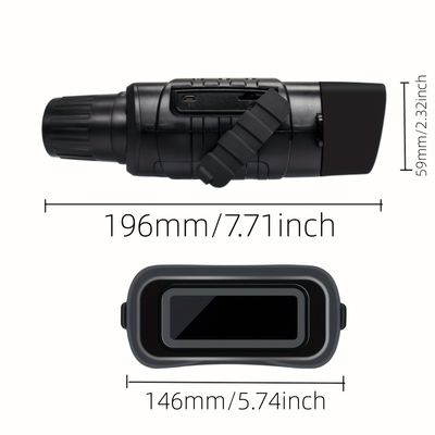 ヘルメット搭載 3.7v ナイトビジョンの遠視鏡 250-300mの有効な視距離