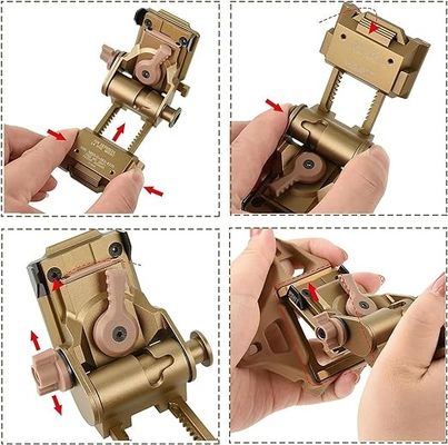 L4G24 NVG メタル ヘルメット マウント ナイトビジョン デバイス ナイトビジョン ゴーグル アクセサリー
