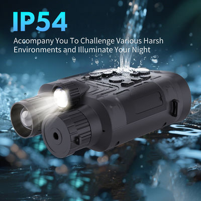 6X オプティカルズーム ミニ90 赤外線ナイトビジョン双眼鏡 40MP 写真と4K ビデオ 15時間バッテリー寿命 釣りやボート,ハイキング,キャンプのために暗闇で見る